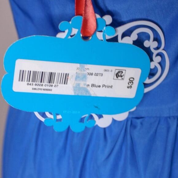 L'Amour Nanette Lepore Mini Sundress Ocean Mermaid Summer NWT Size 11 - Picture 5 of 5